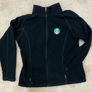 Starbucks Fleece Jacket Size L